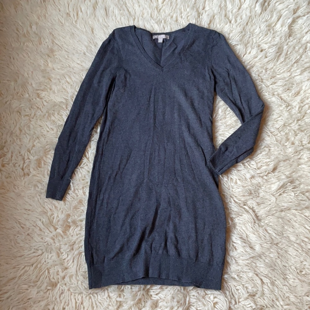 Gray Banana Republic Sweater Dress XS